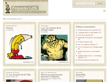 Tablet Screenshot of pequenoldn.librodenotas.com